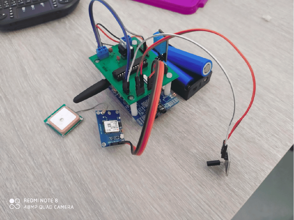 Protoype of GPS gps-tracker